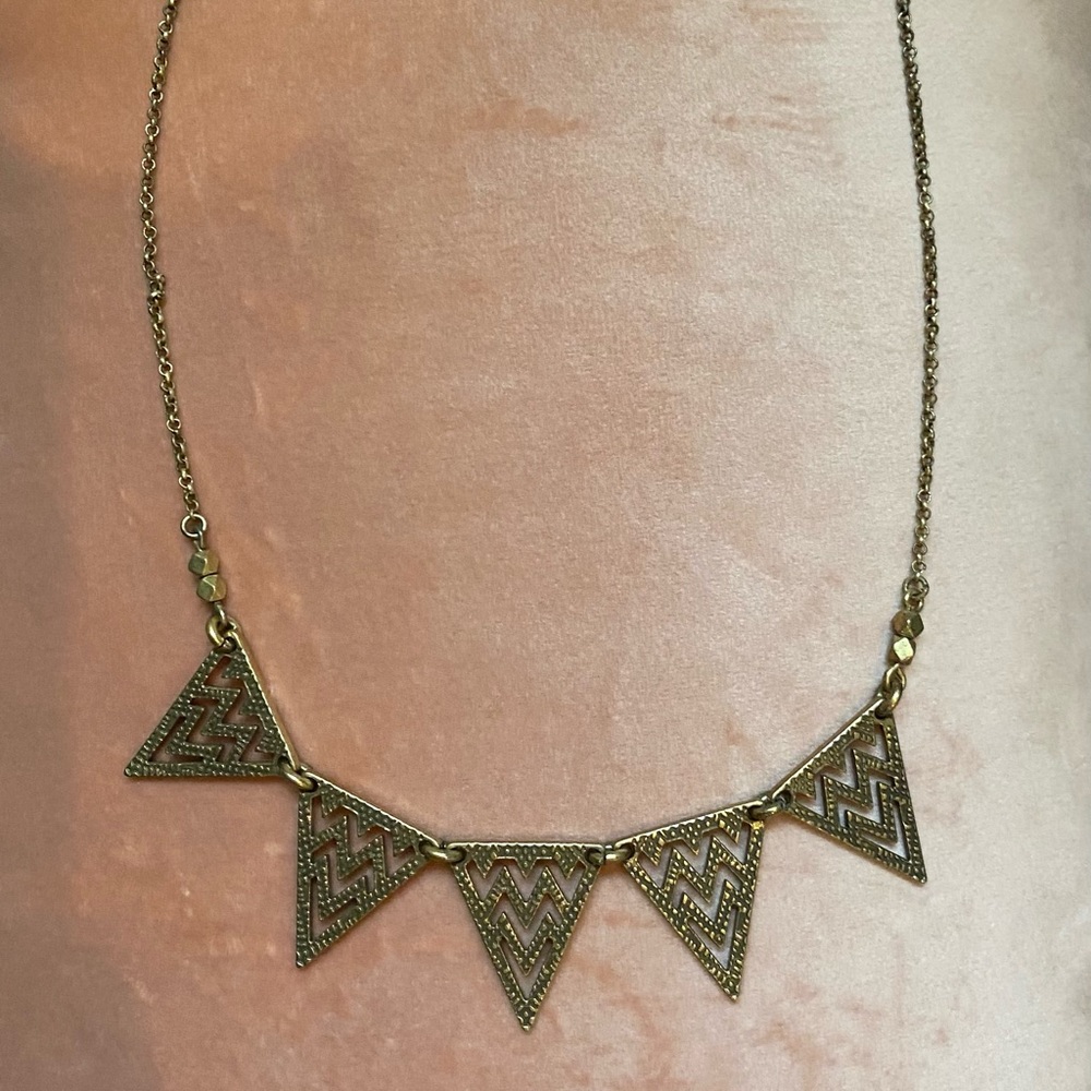 J. Crew Statement Necklace - Gold Plated